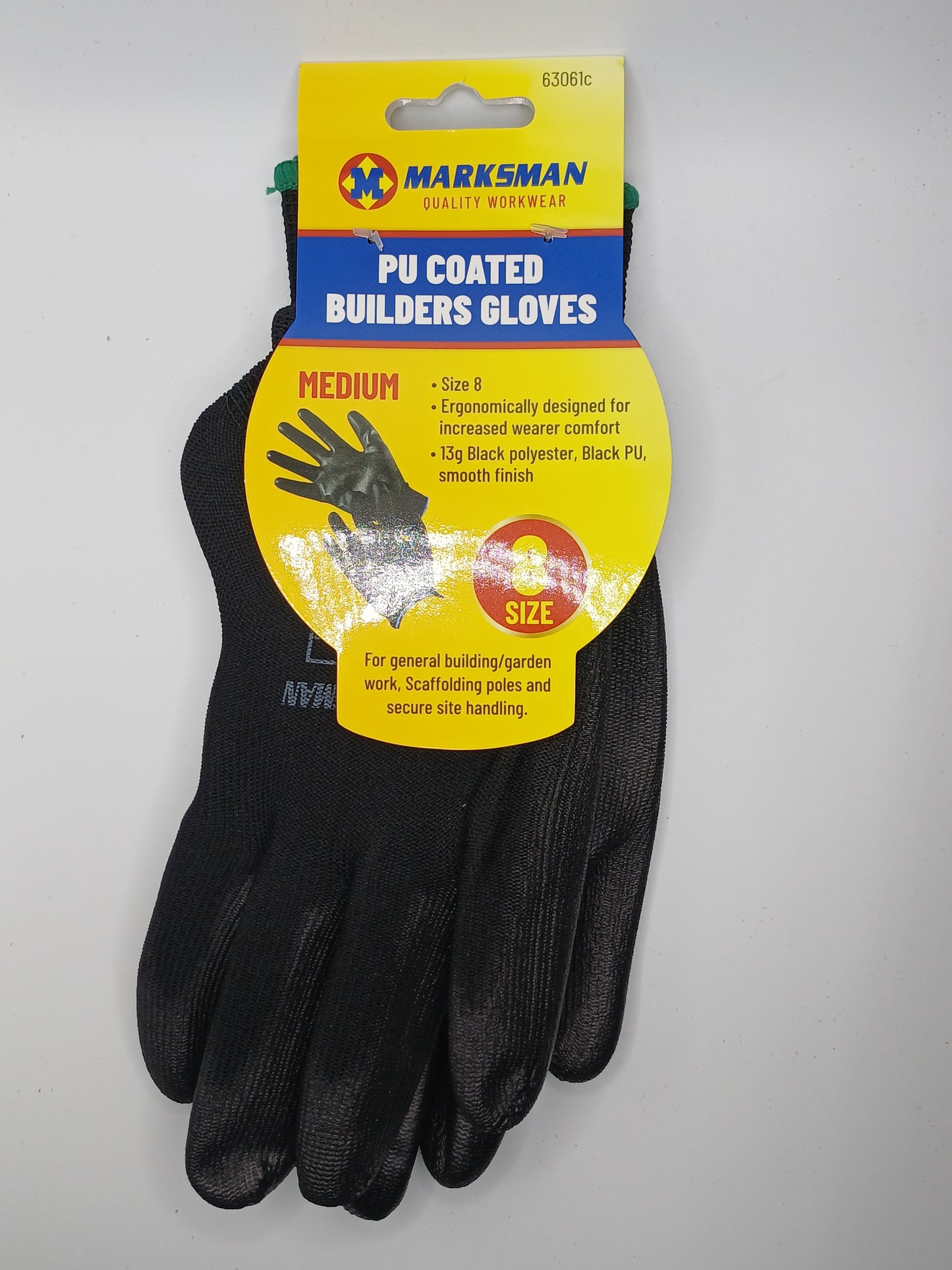 Pu Coated Builders Gloves
