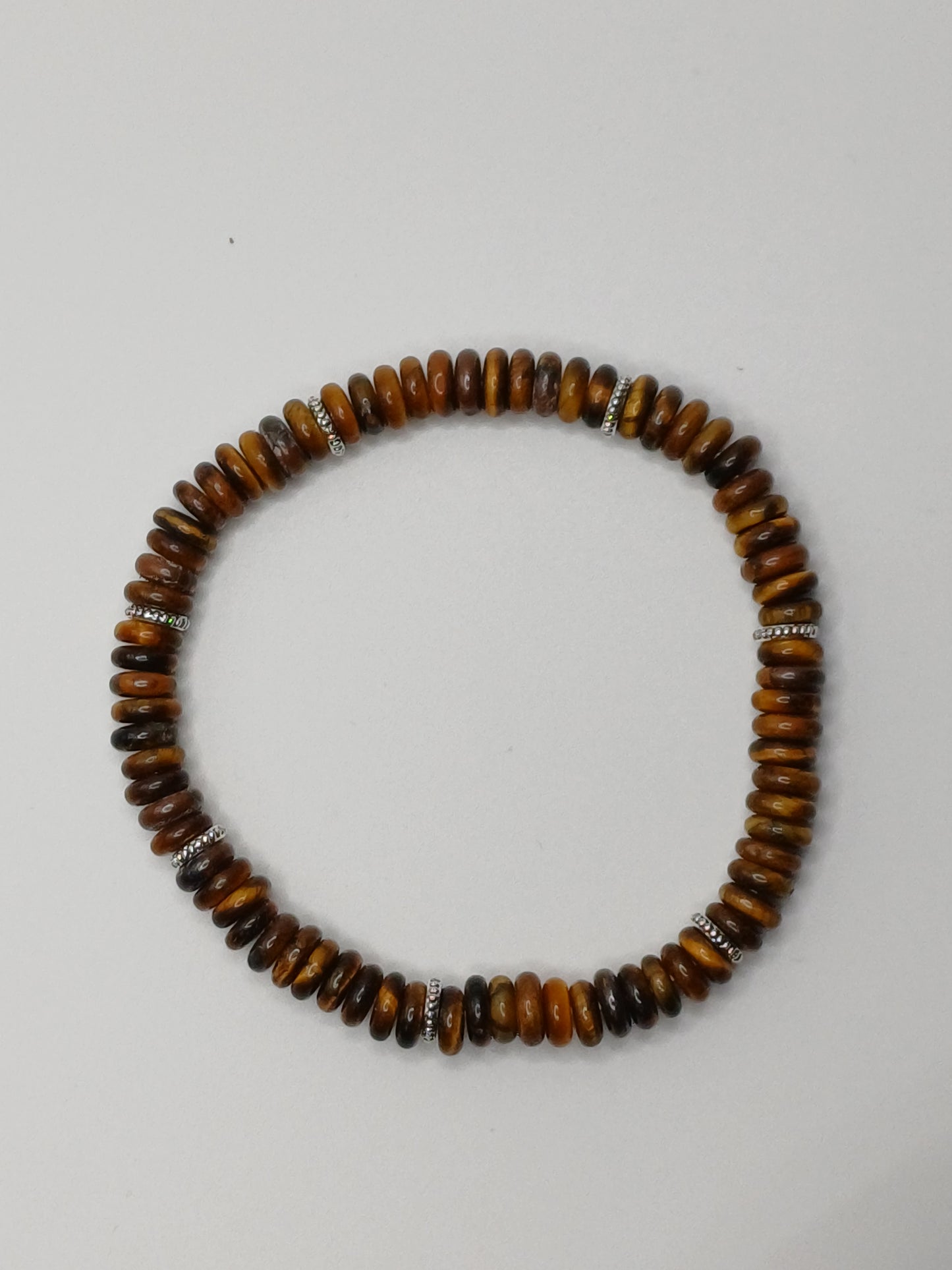Disc Tiger's Eye Bracelet