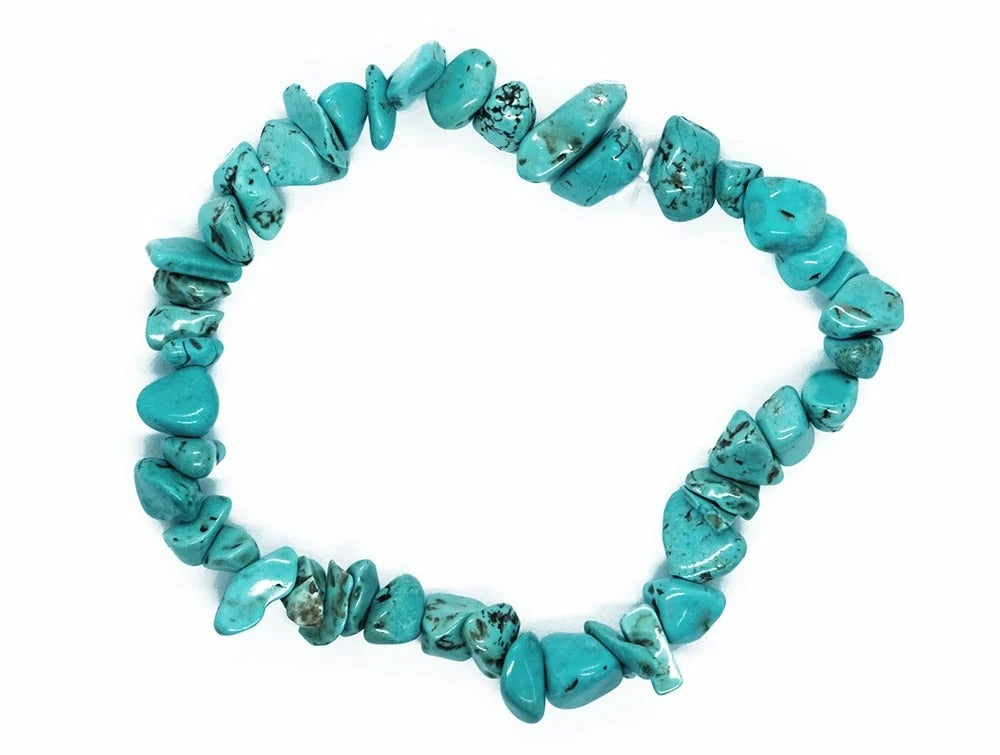 CRYSTAL BRACELET Blue Howlite