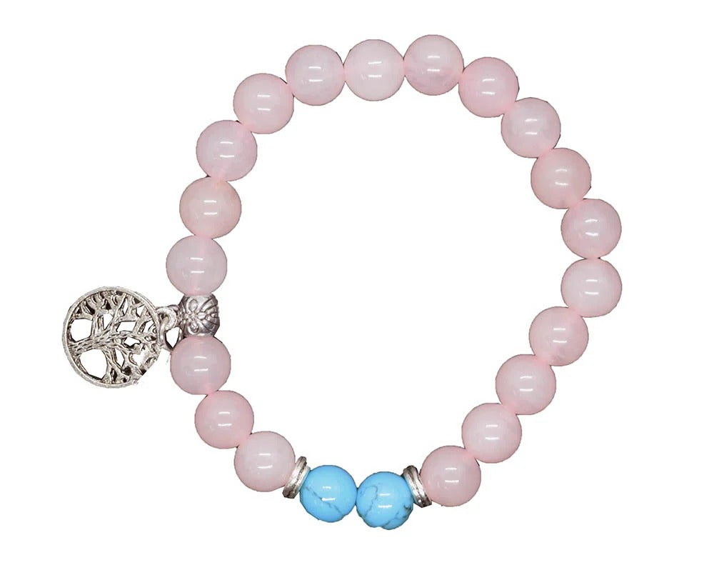 CRYYSTAL BEAD BRACELET RQ TQ Tree of Life