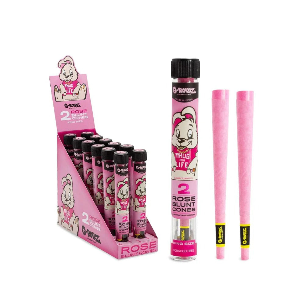 G-ROLLZ Thug Life 2 Rose Blunts Cone