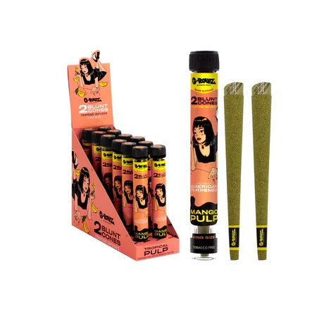 G-Rollz Terpene Infused Blunt Cones Tropical Pulp