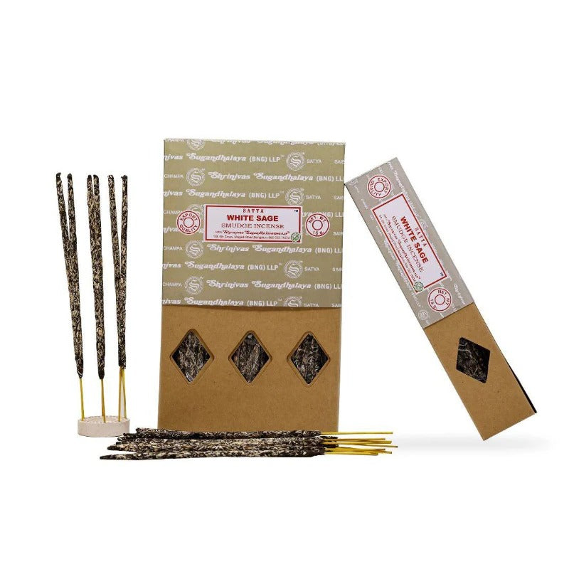 Satya Incense White Sage Smudge Agarbatti