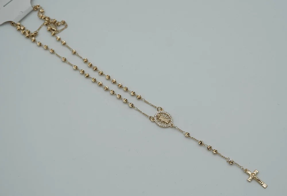 Rosary Beads Gold Plated