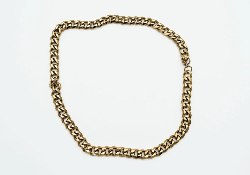 Chain Steel Gold 11mm 65cm