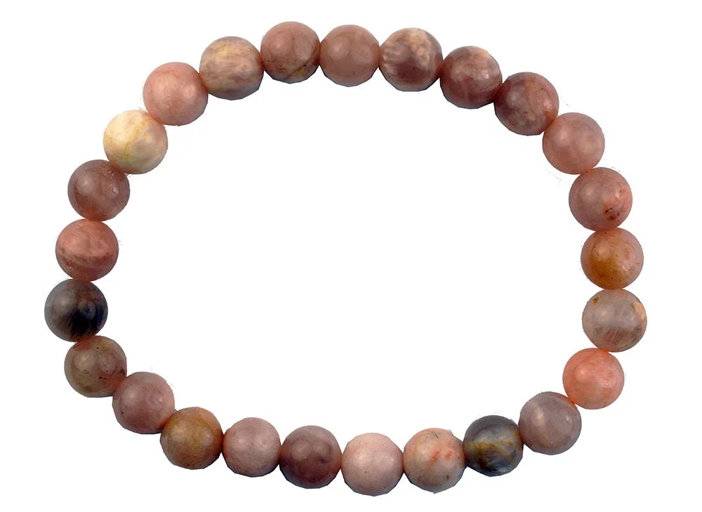 Bracelet Brown Moonstone Bead SKU: 77253
