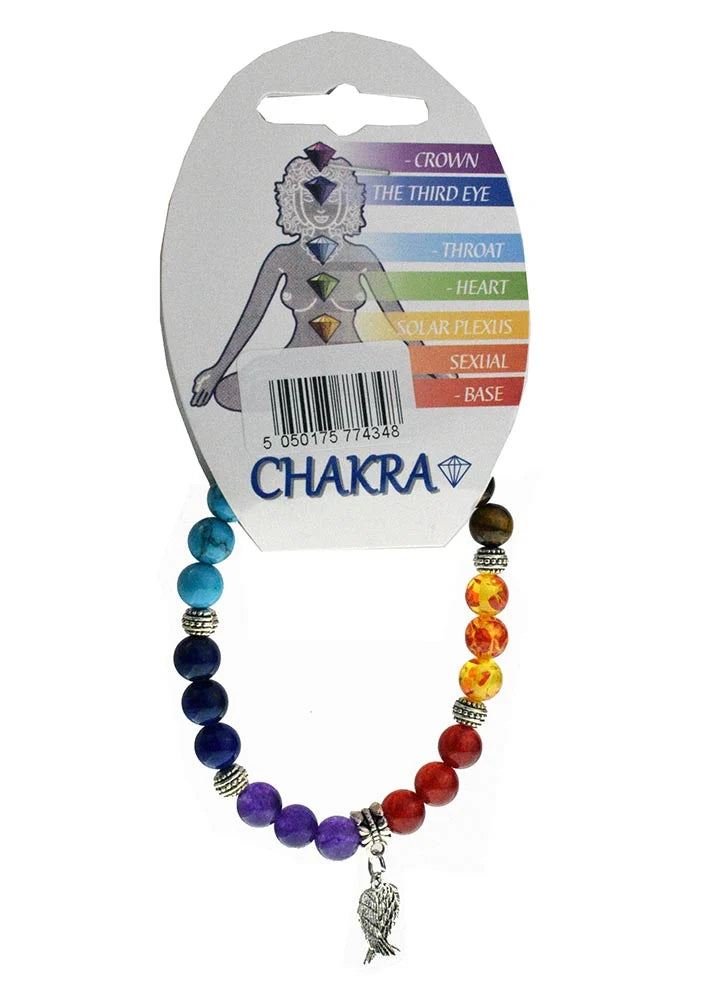 Bracelet 8mm Chakra Beads SKU: 77434