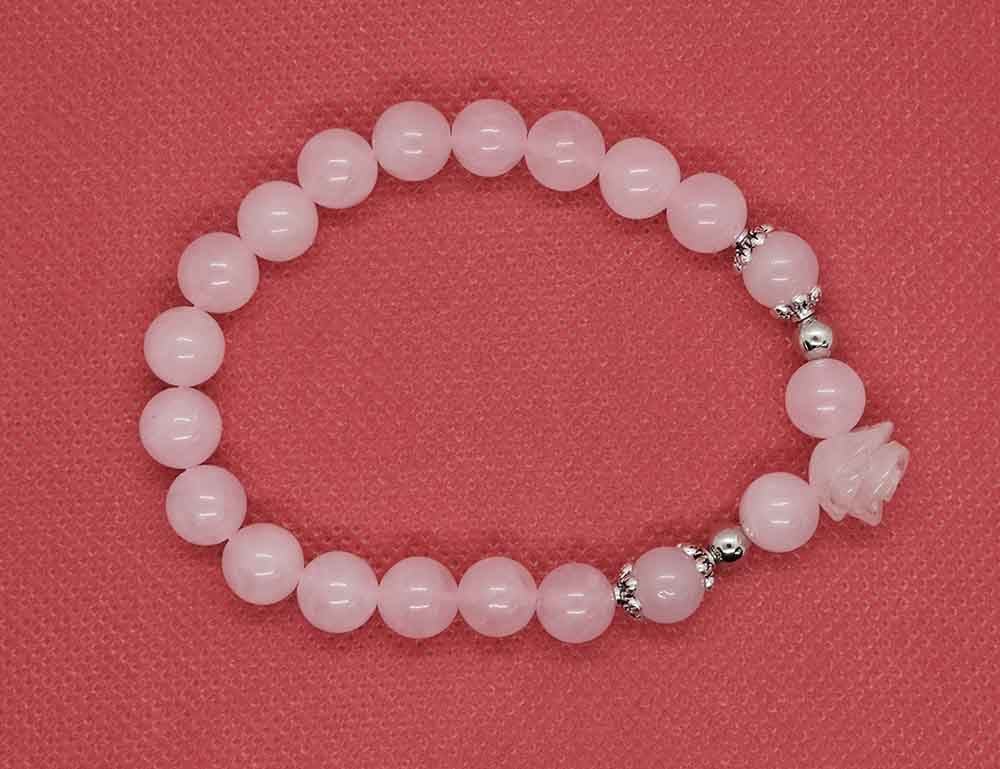 Bracelet With Rose Rose Quartz SKU: 79907