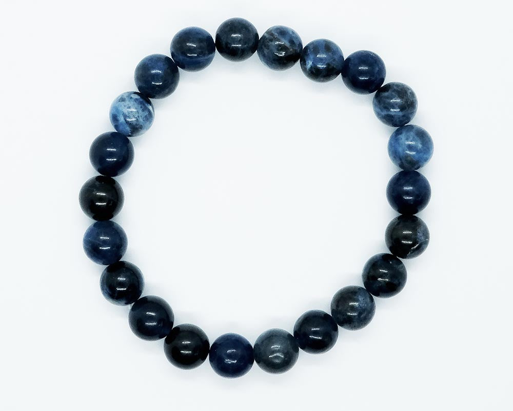 Bracelet 8mm Bead Sodalite SKU: 87181
