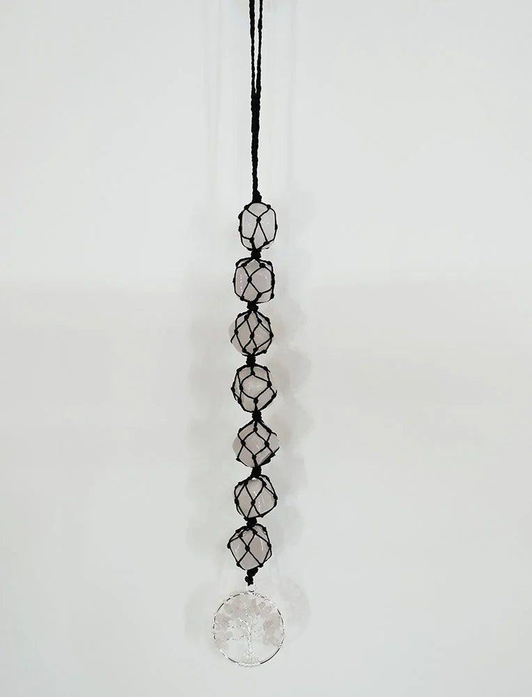 Hanger Rose Quartz Tumble TOL