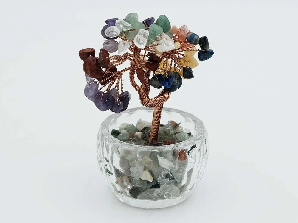 Tree Multi Chips Crystal Bowl