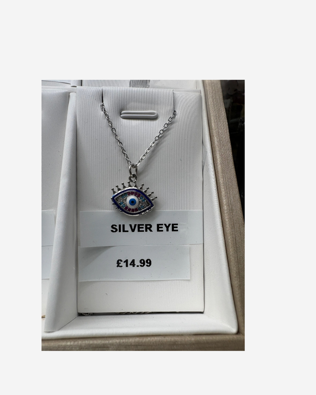 Necklace Evil Eye Stainless Steel