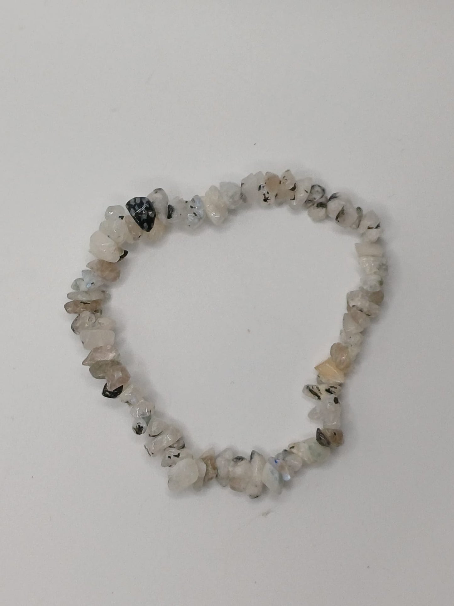 CRYSTAL BRACELET Rainbow moonstone