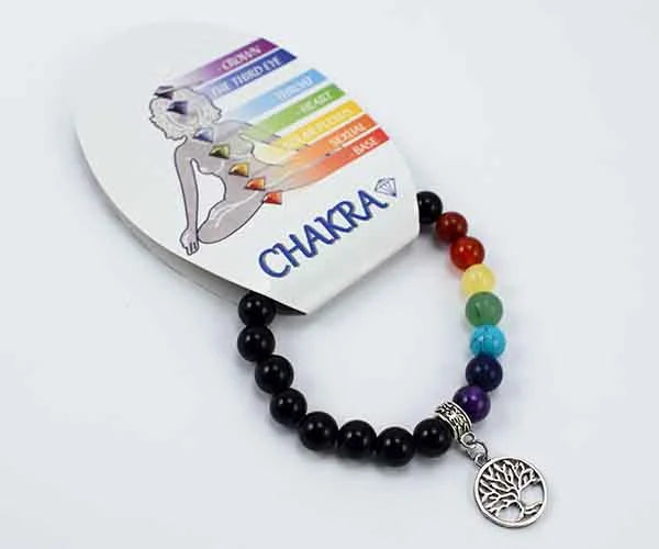 Bracelet Chakra With Tree SKU: 74804