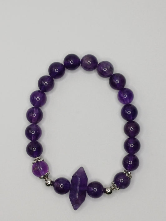 Bracelet Double Energy Amethyst