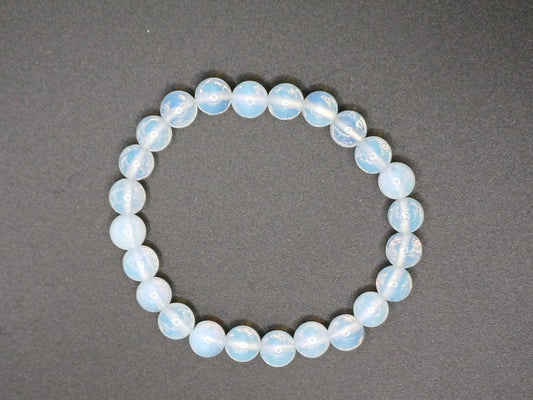 Bracelet 8mm Bead Opalite