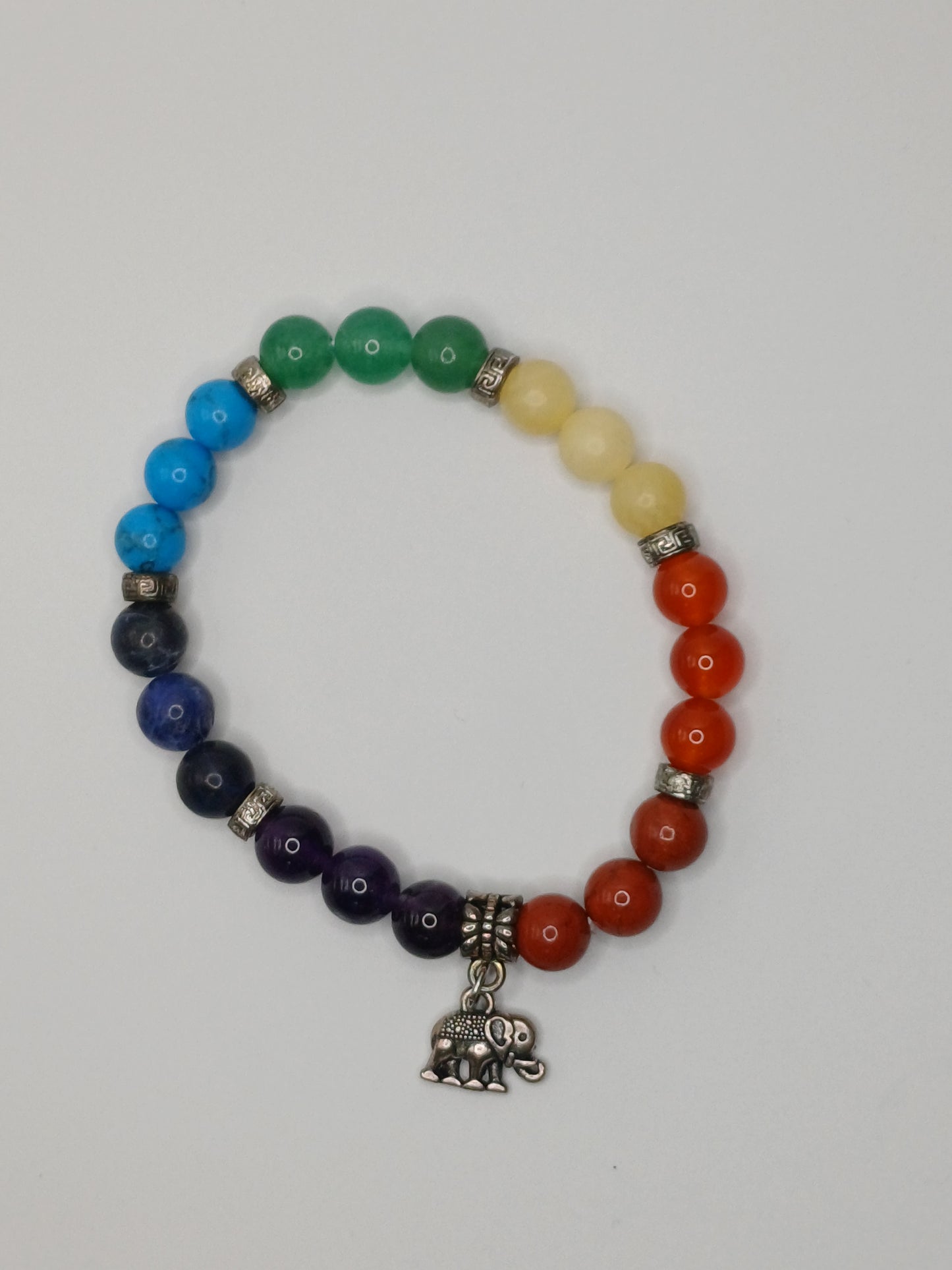 Bracelet Chakra Beads Elephant