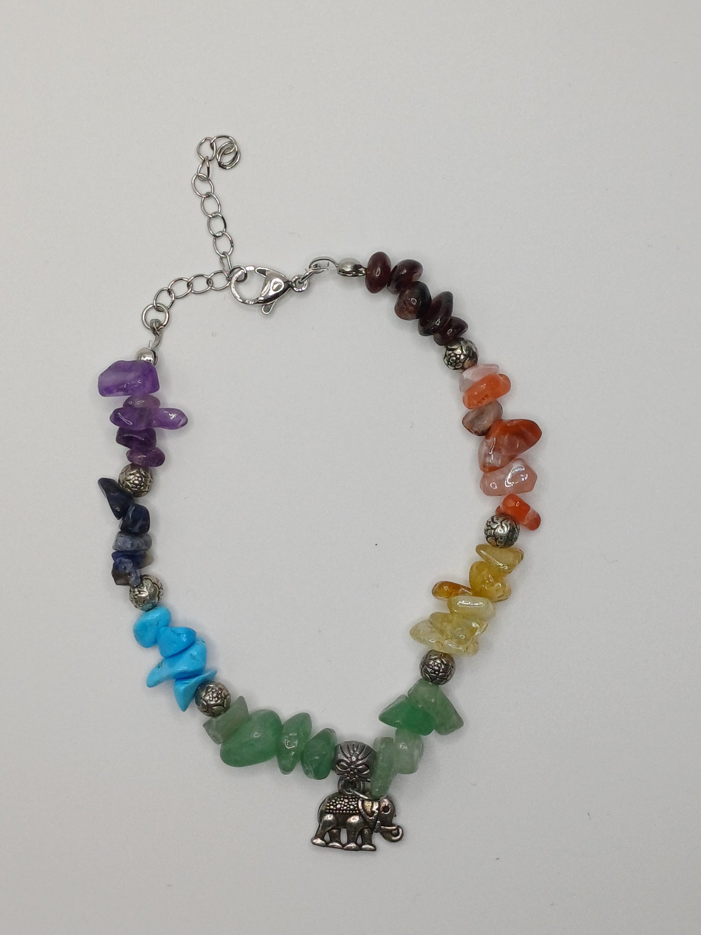 Bracelet Chakra Beads Elephant