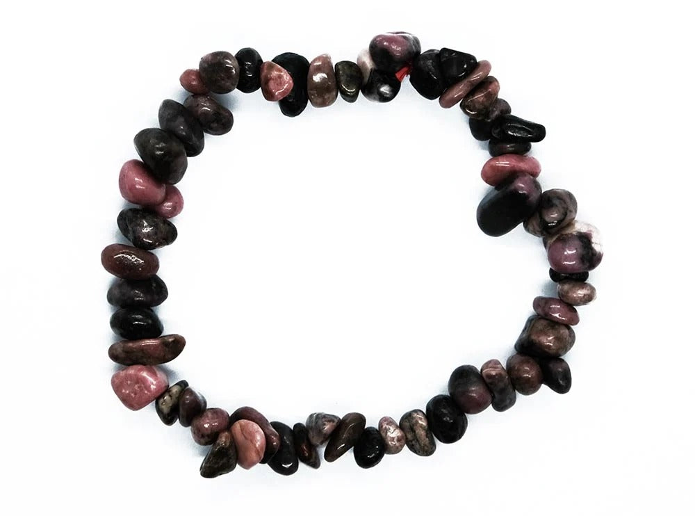 CRYSTAL BRACELET Rhodonite