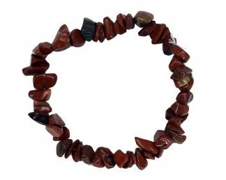 CRYSTAL BRACELET  Red Jasper