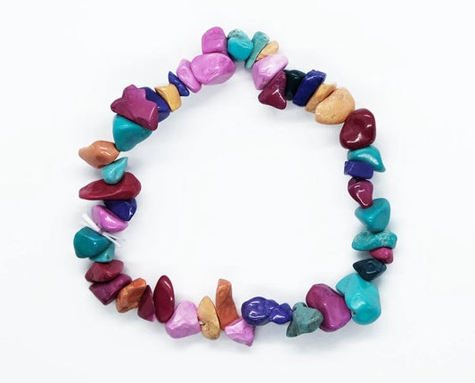 CRYSTAL BRACELET  Multi Howlite