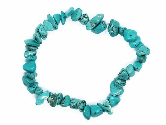 CRYSTAL BRACELET   Blue Howlite