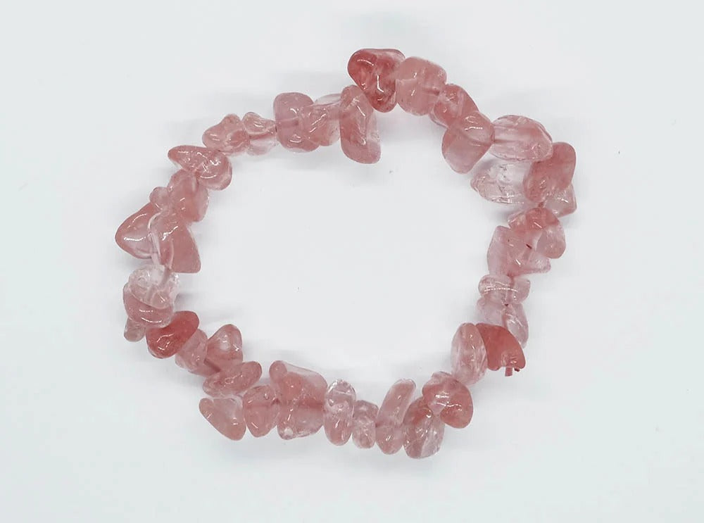 CRYSTAL BRACELET  Cherry Quartz for Kids