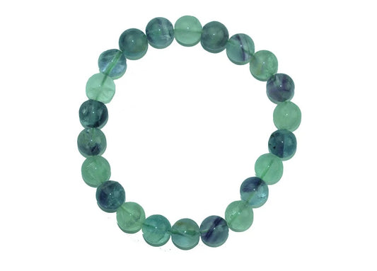CRYSTAL BEAD BRACELET Fluorite