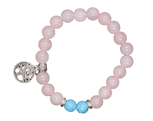CRYYSTAL BEAD BRACELET  RQ TQ Tree of Life