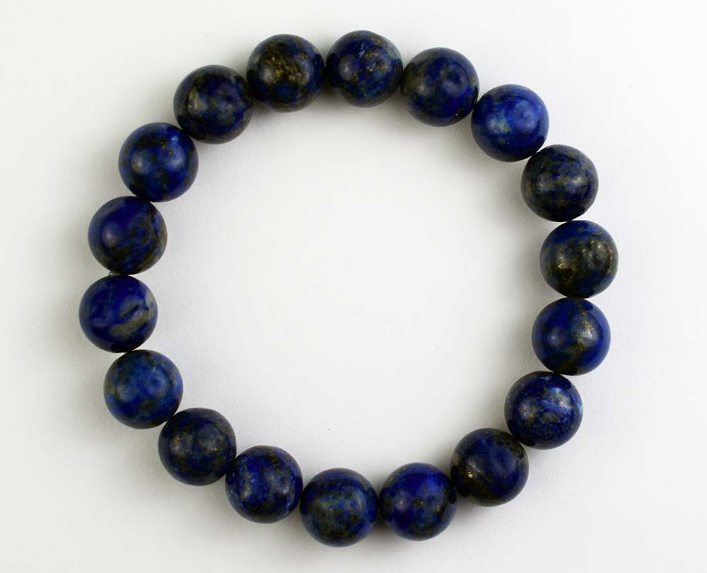 CRYSTAL BEAD BRACELET  Lapis