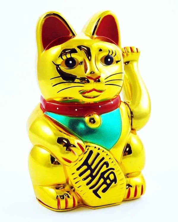 Cat Waving Hand Luck
