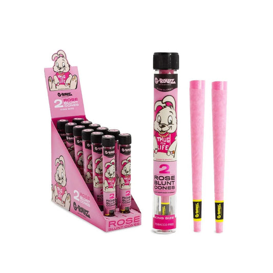 blunts G-ROLLZ Thug Life 2 Rose Blunts Cone