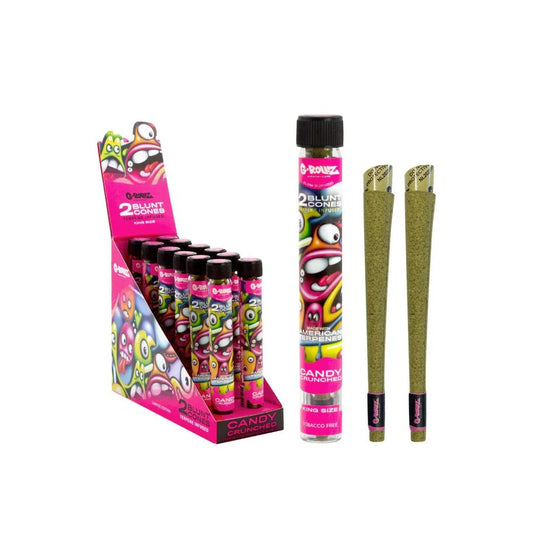 G-Rollz Terpene Infused Blunt Cones Candy Crunched