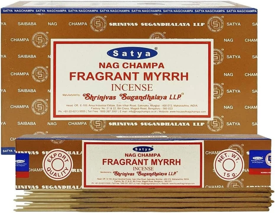 Satya Incense Fragrant myrrh