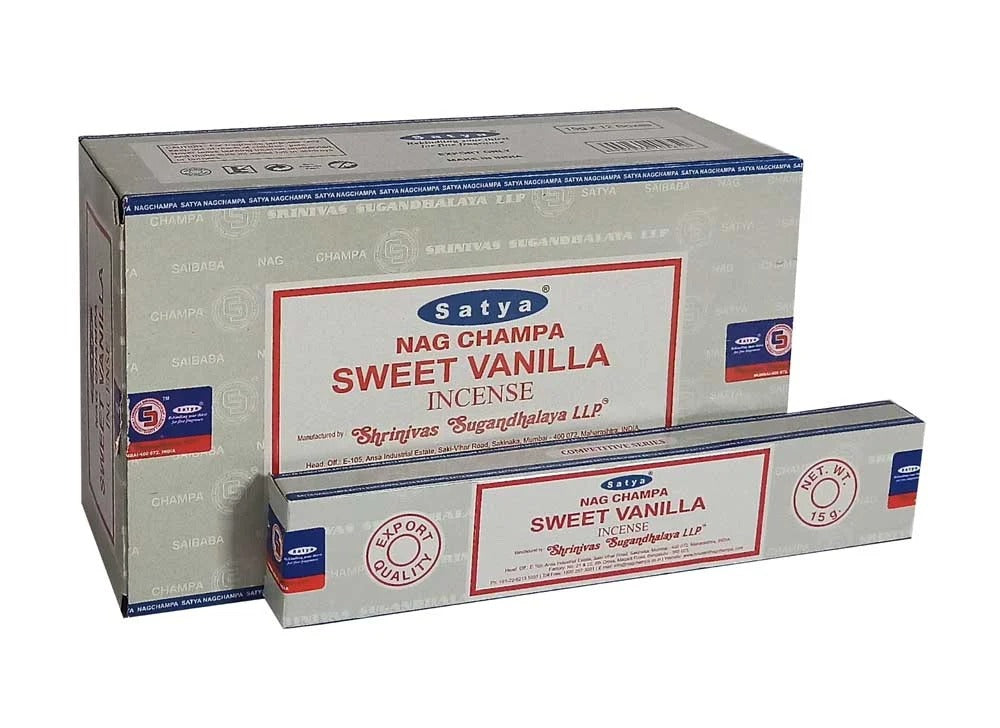 Satya Incense sweet vanilla