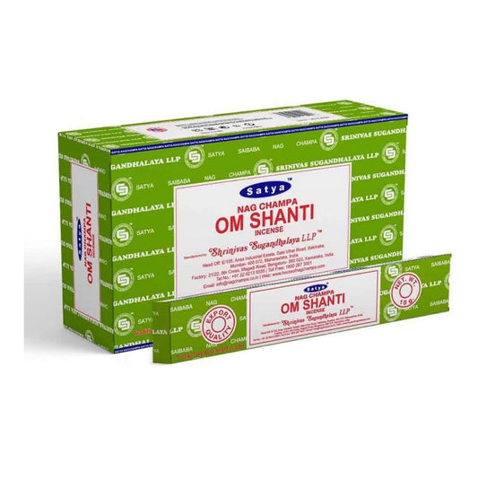Satya Incense Om Shanti