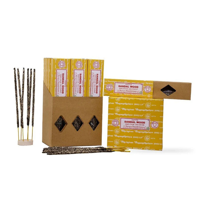 Satya Incense Sandal Wood Smudge Agarbatti
