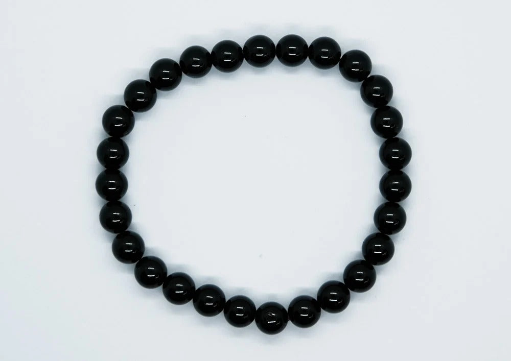 Bracelet 6mm Black Tourmaline