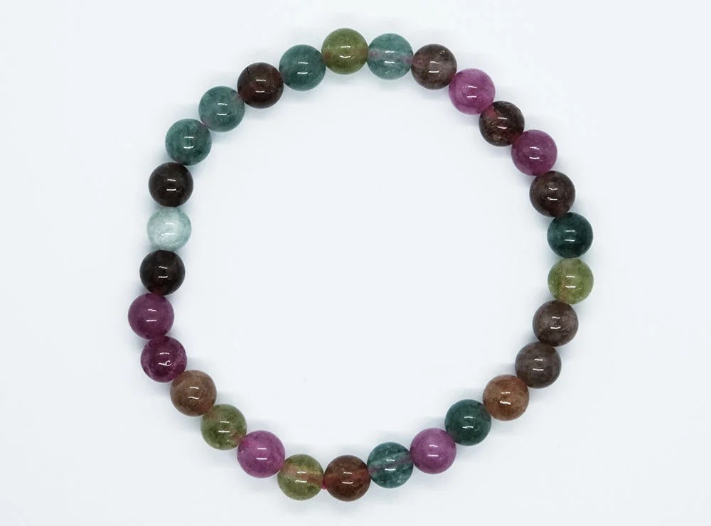 Bracelet 6mm Tourmaline Colour