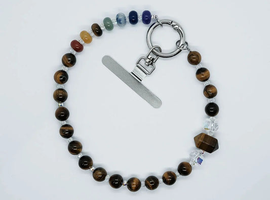 Phone Chain Tiger Eye & Wand