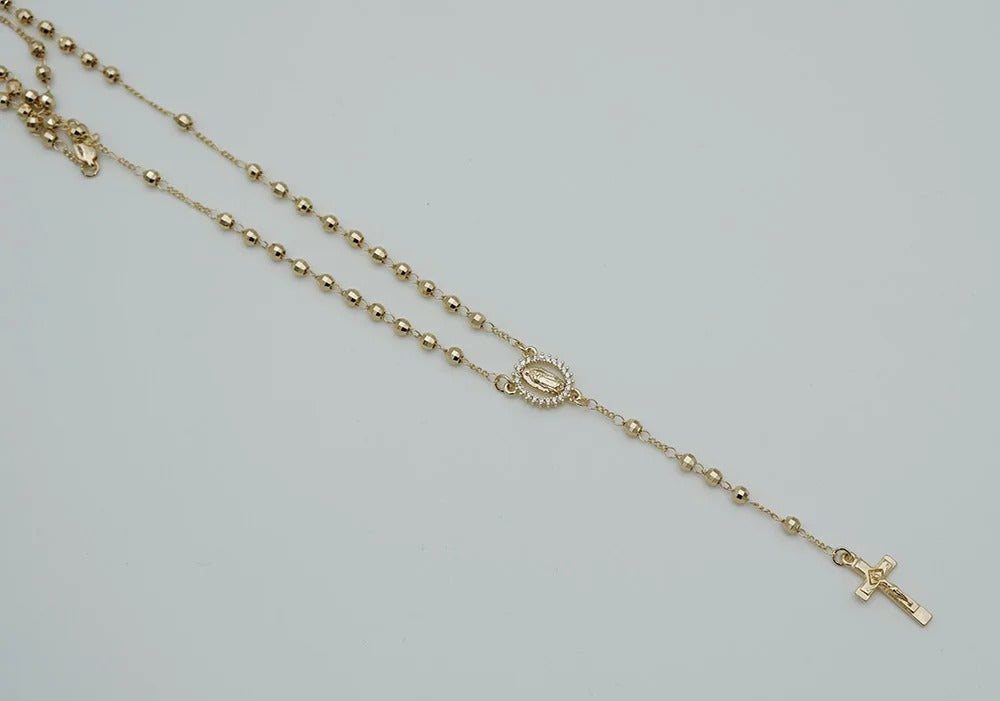 Rosary Beads Gold Plated