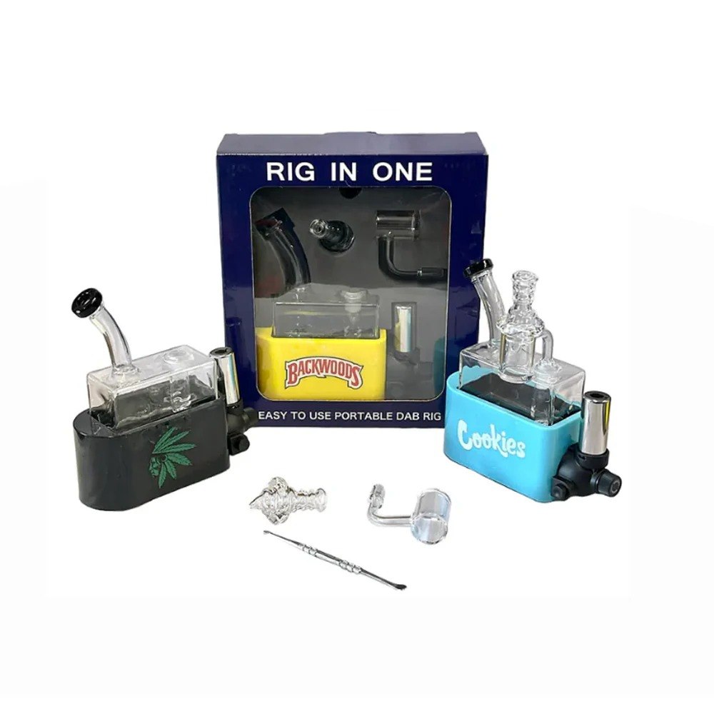Bong Rig in One Portable DAB Set