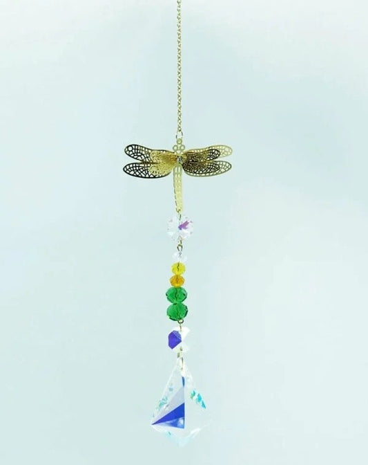 Suncatcher Dragonfly Golden