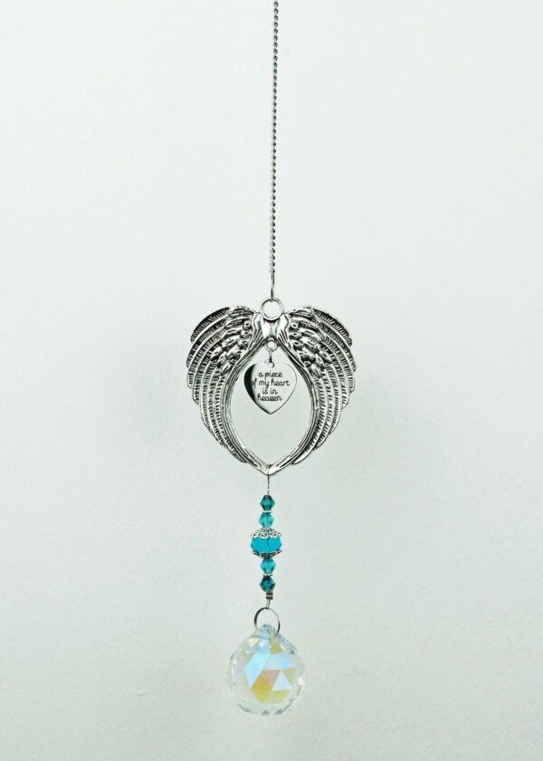 Suncatcher Heart In Wings