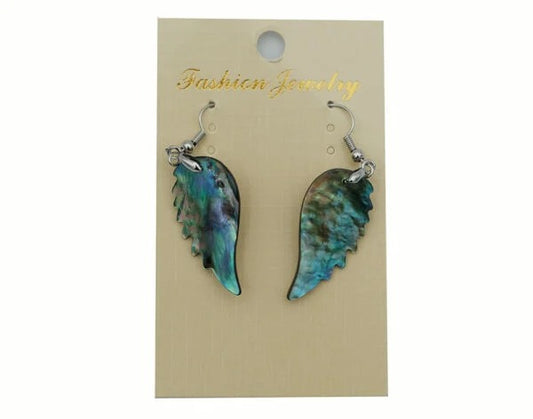 Earrings Wing Abalone