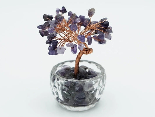 Tree Amethyst Crystal Bowl