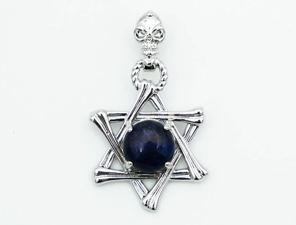 Pendant Hexagram Lapis