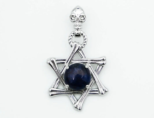 Pendant Hexagram Lapis