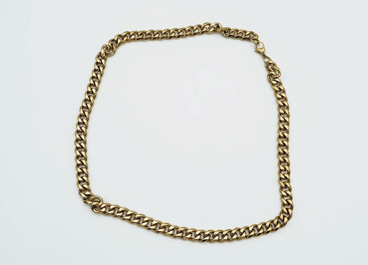 Chain Steel Gold 9mm 60cm