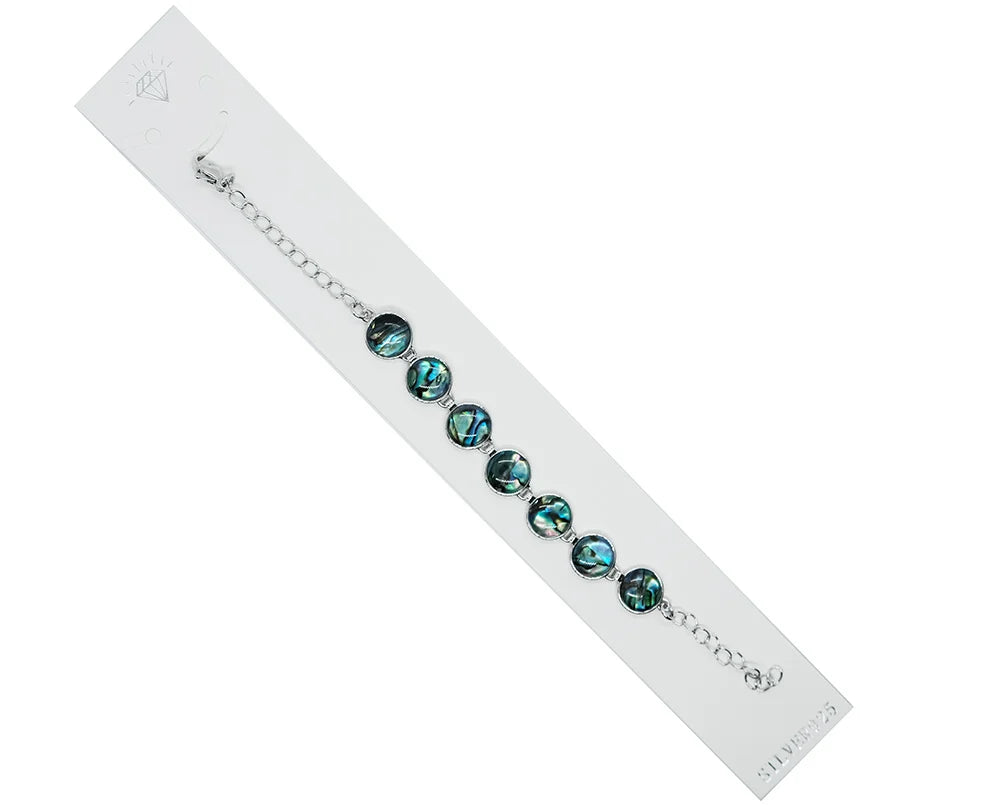 Bracelet Round Abalone